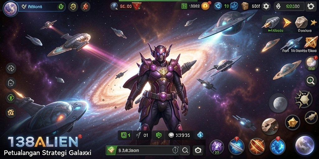 Gameplay strategis luar angkasa yang mendebarkan dalam 138ALIEN.