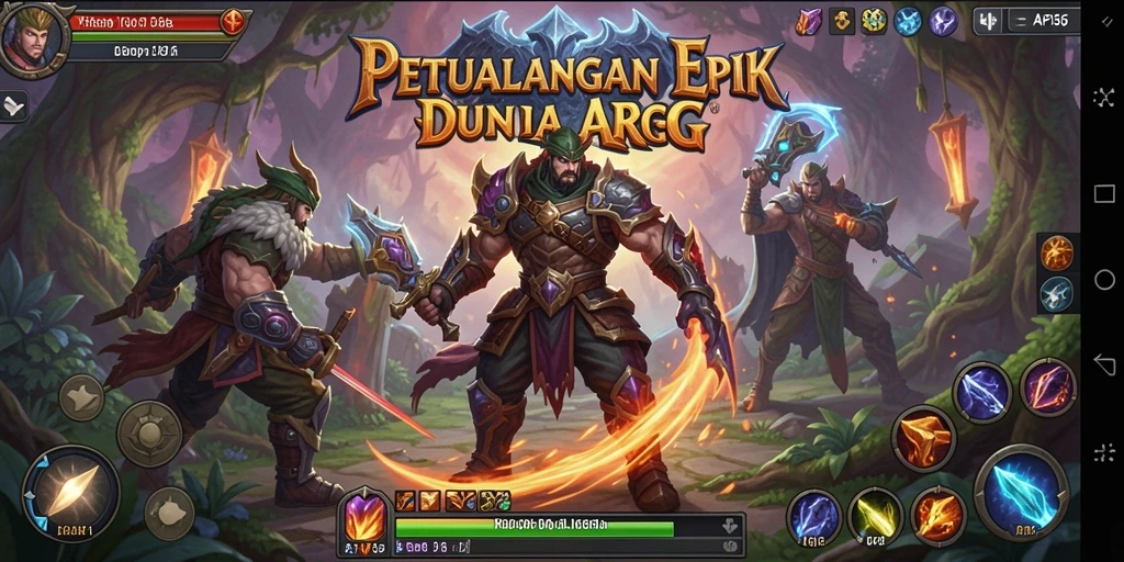 Gameplay seru dalam API36 dengan pertempuran yang intens.