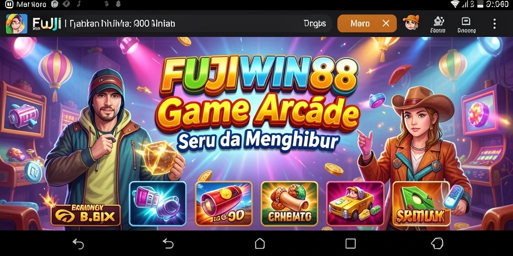 Tampilan gameplay seru dari FUJIWIN88 dengan aksi dan tantangan.