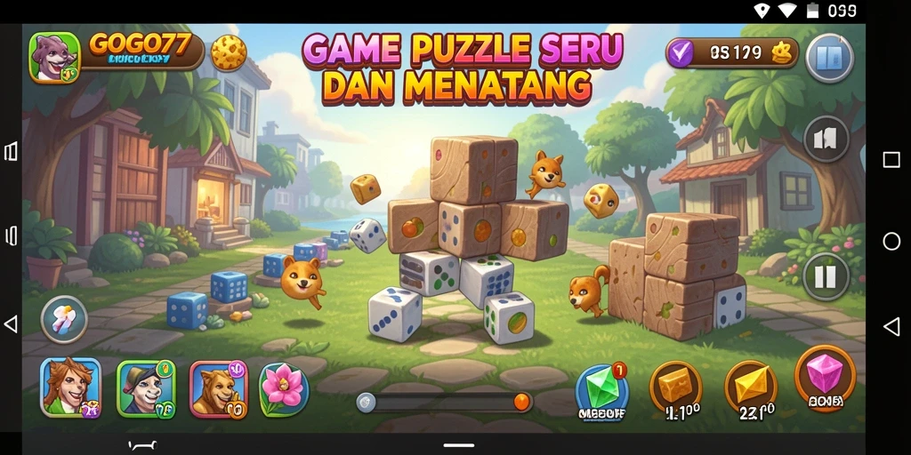 Tampilan gameplay GOGO77 yang mengasyikkan dan penuh warna.