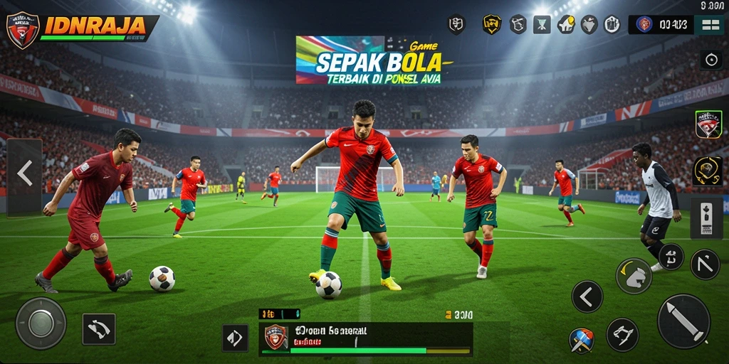 Tampilan gameplay seru dalam IDNRAJA, nikmati setiap detiknya.
