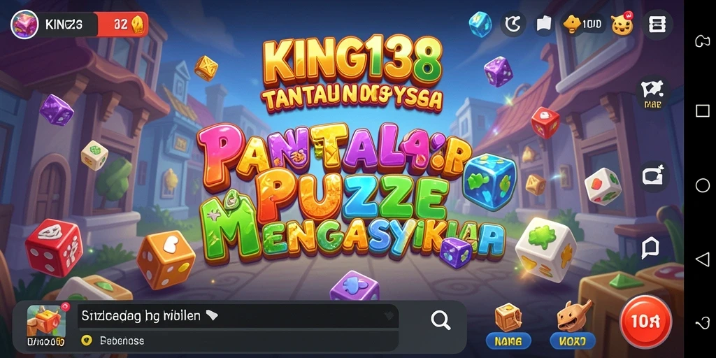 Tampilan gameplay KING138 yang seru dan menantang.