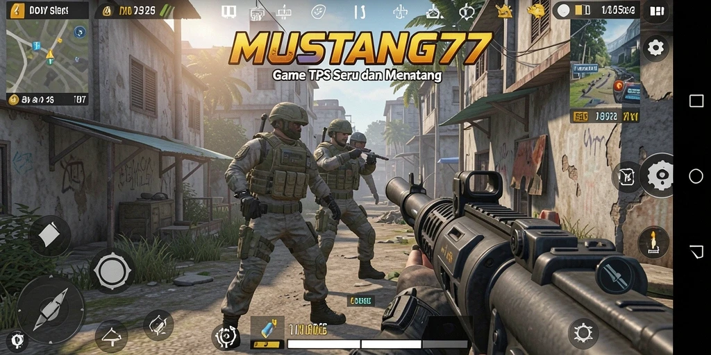 Gameplay seru dengan aksi menegangkan di MUSTANG77.