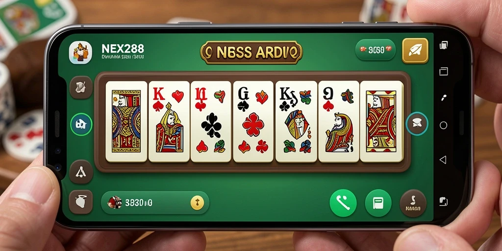 Tampilan gameplay seru NEX288 dengan pemain yang berkompetisi.