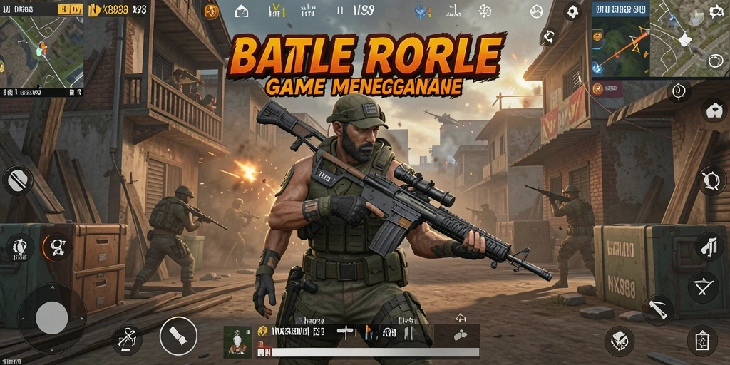 Gameplay Battle Royale yang menegangkan dan seru di NX888.