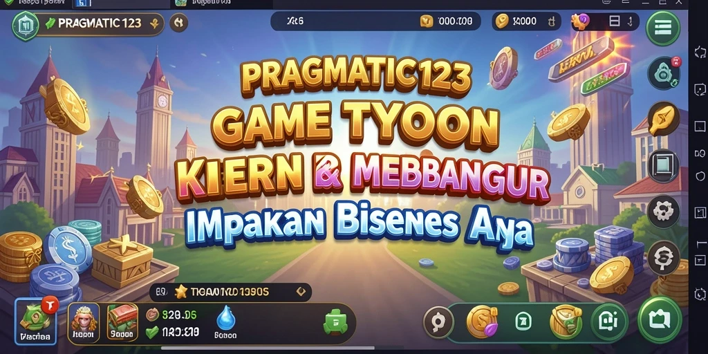 Tampilan gameplay seru dari PRAGMATIC123 dengan manajemen bisnis yang menarik.