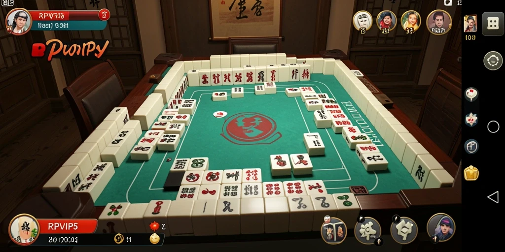 Tampilan gameplay seru dan menantang di RPVIP5 Mahjong.