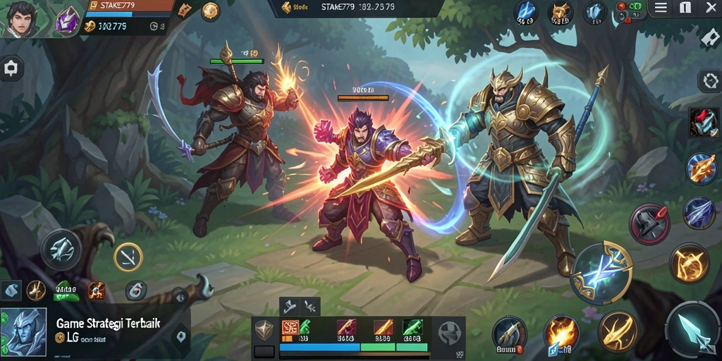Tampilan gameplay <strong>STAKE779</strong> menunjukkan aksi strategis yang mendebarkan.