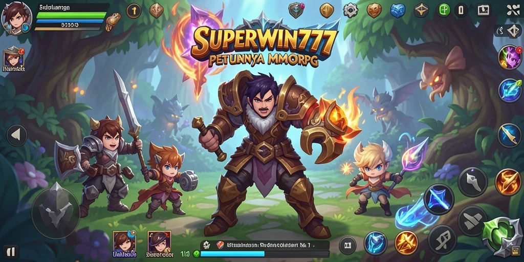 Gameplay mendebarkan di dunia fantasi SUPERWIN777.