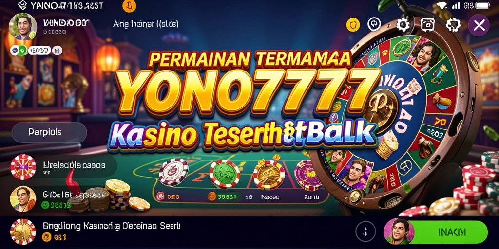Tampilan gameplay Kasino yang menarik dan menghibur di YONO777.